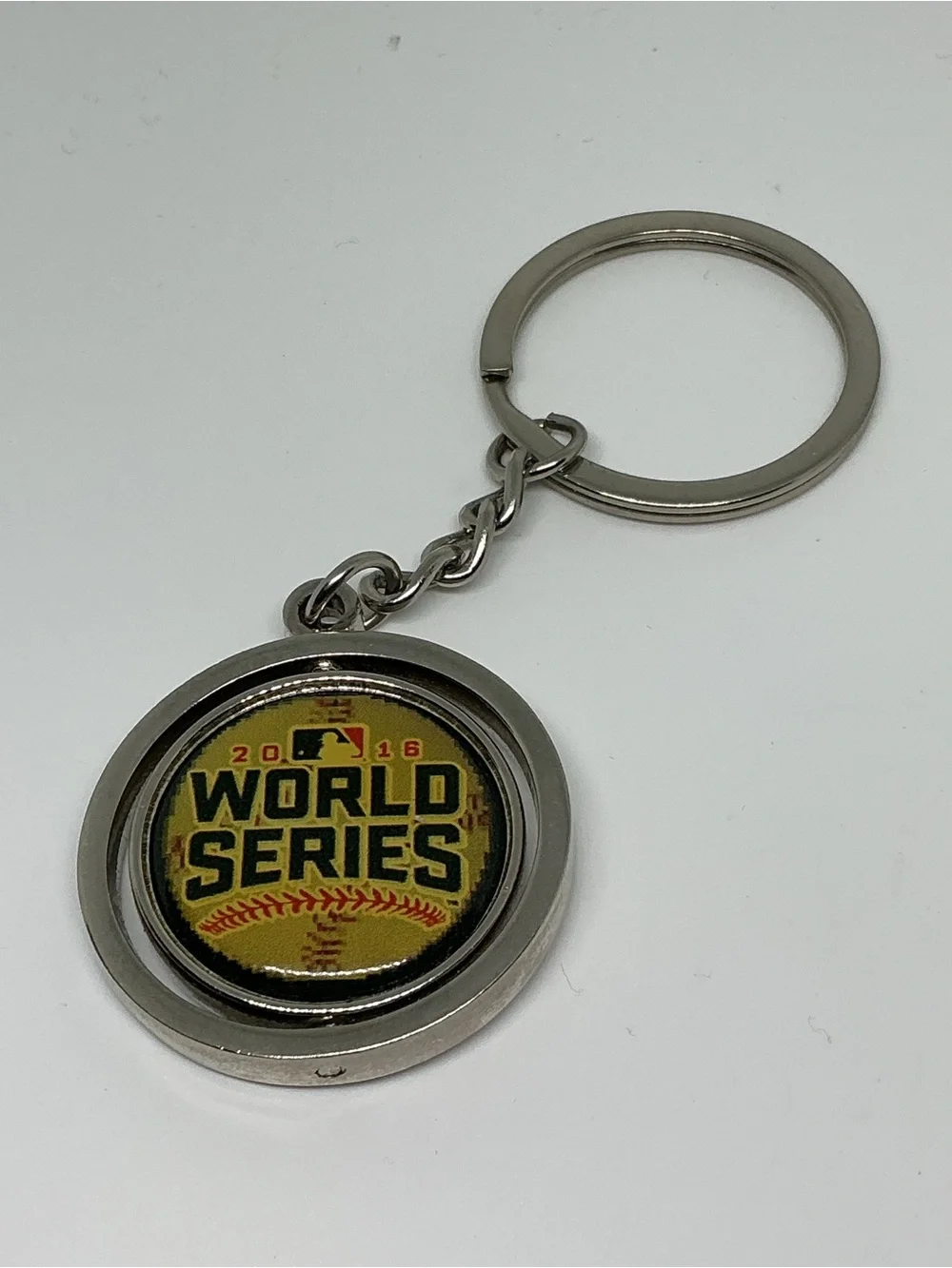 Chicago Cubs 2016 MLB World Series Champions Spinning Key Ring